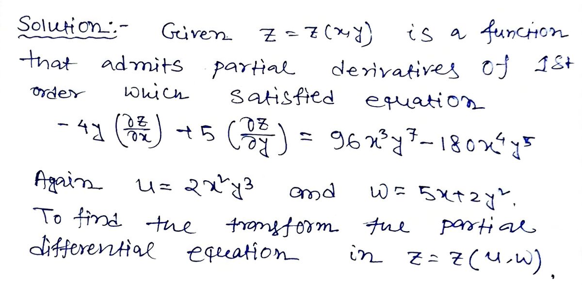 Advanced Math homework question answer, step 1, image 1